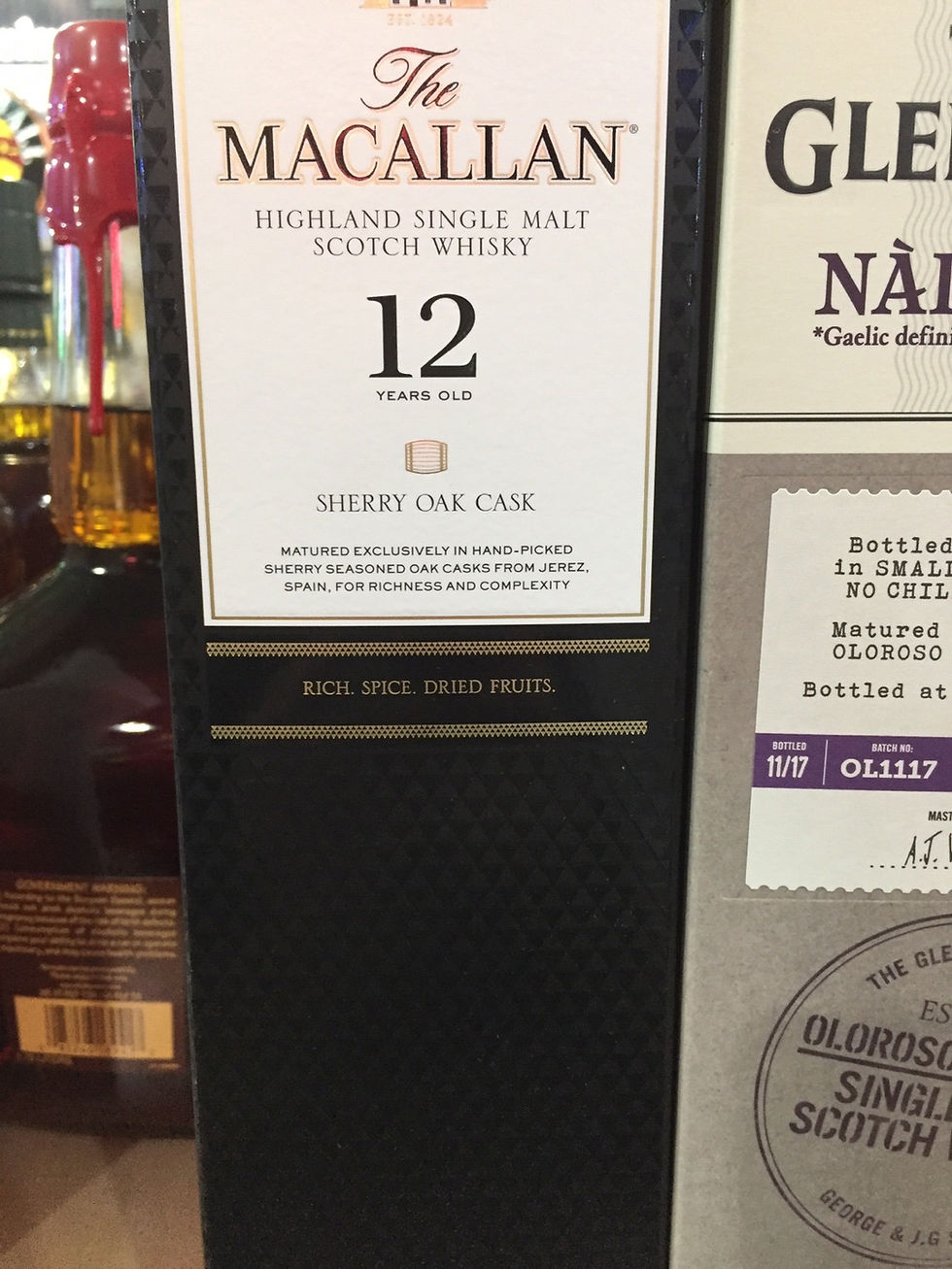MACALLAN 12YR 750