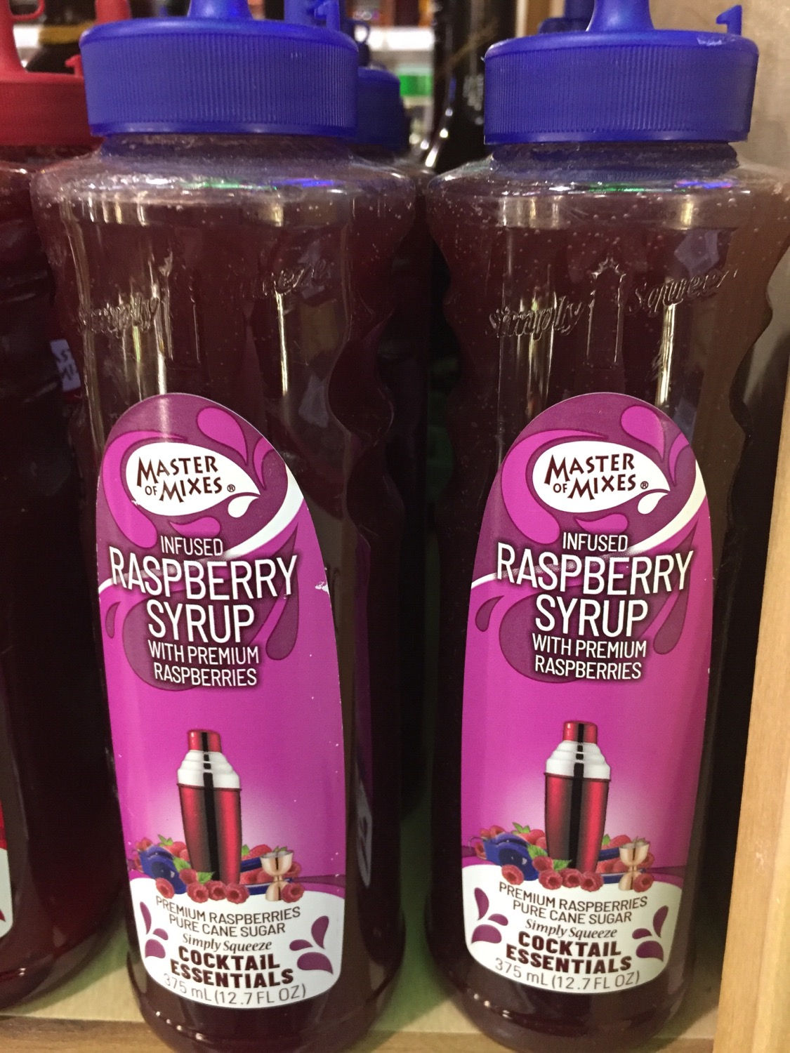 MAST MIX RASPBERRY SYRUP 375ML