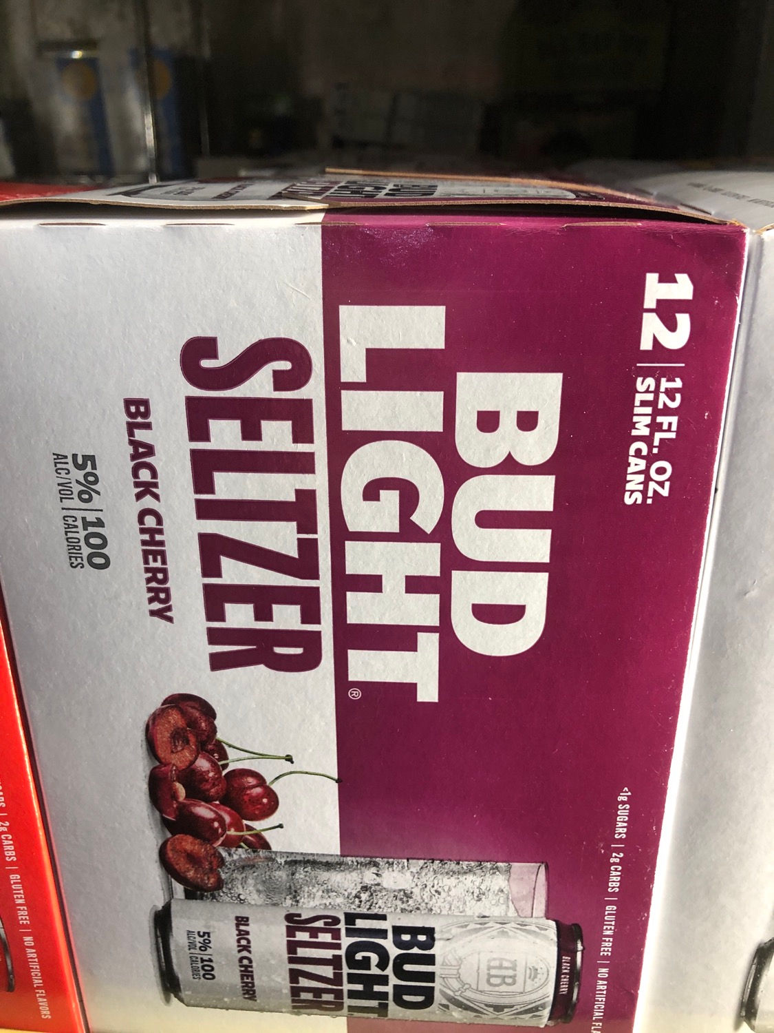 BUD LT SELTZER BLK CHRY 12Z 12C