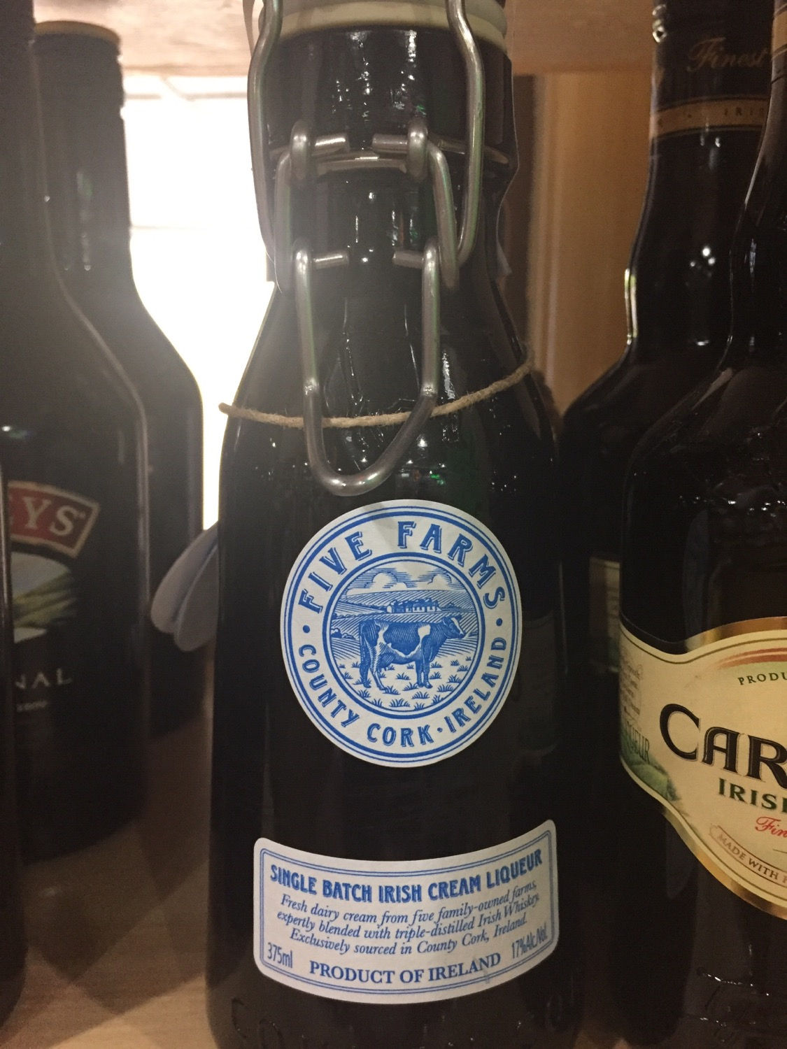 FIVE FARMS IRISH CREAM 375ML