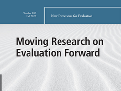 New Publication by Former CCBR Staff Members in New Directions for Evaluation Journal