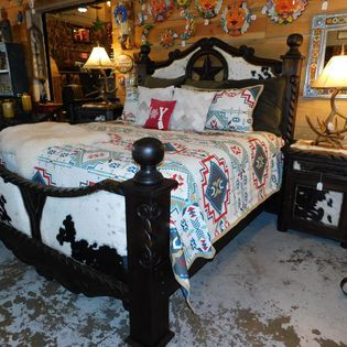 Thumbnail: Headboard & Footboard Cowhide