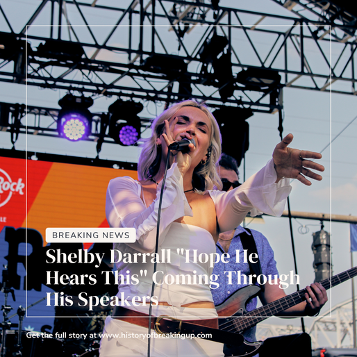 Shelby Darrall "Hope He Hears This" Coming Through His Speakers
