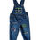 Thumbnail: Patchwork Overalls - 18/24 months