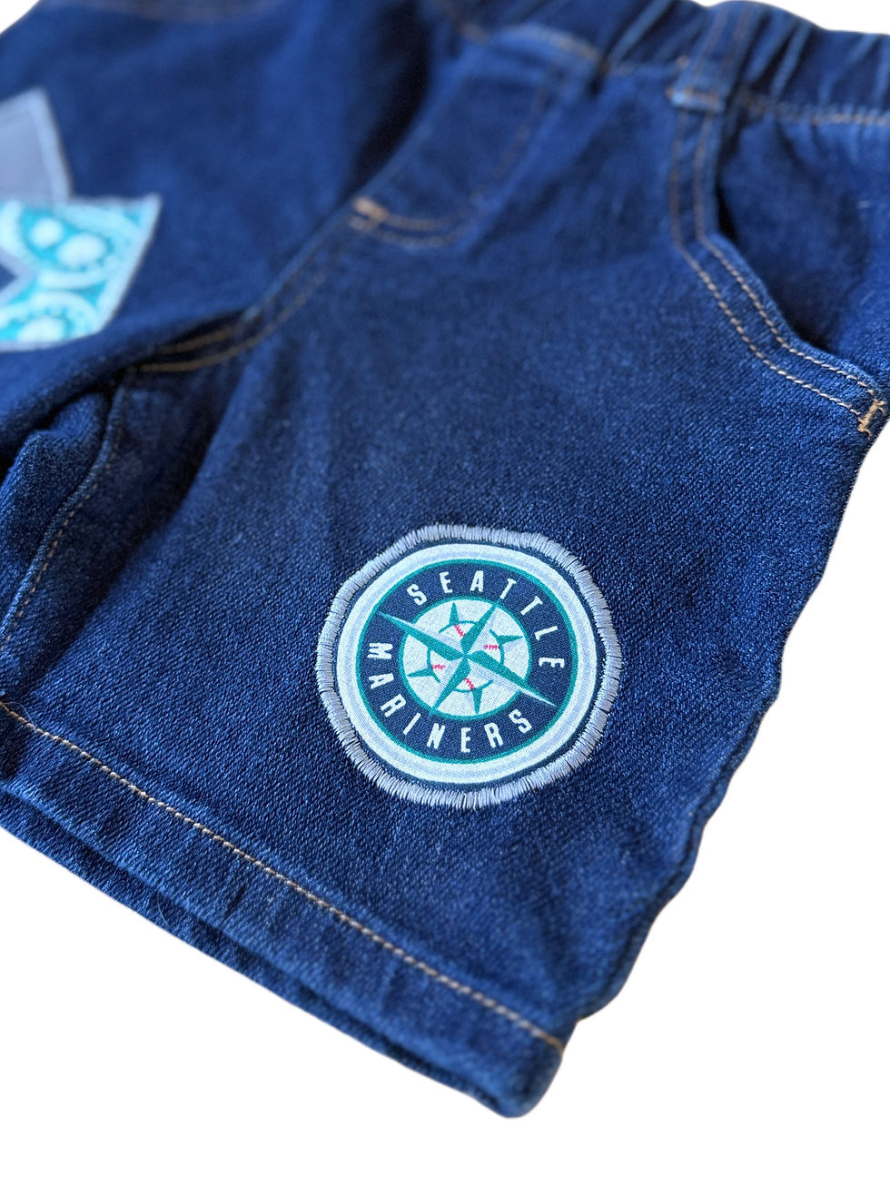 Thumbnail: Seattle Patchwork Shorts - 3t
