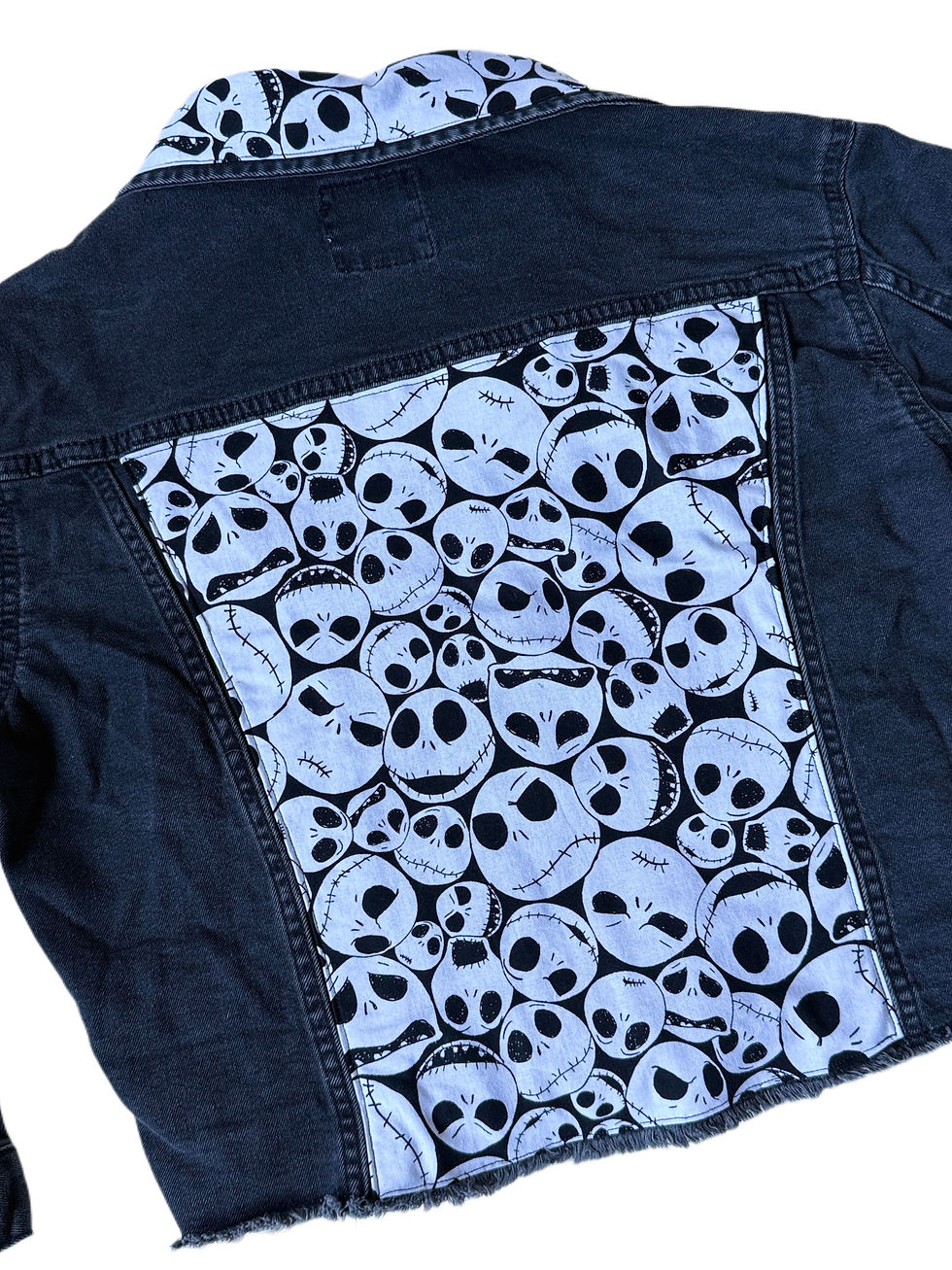 Thumbnail: Jack Skellington Denim Jacket - Girls 10 years