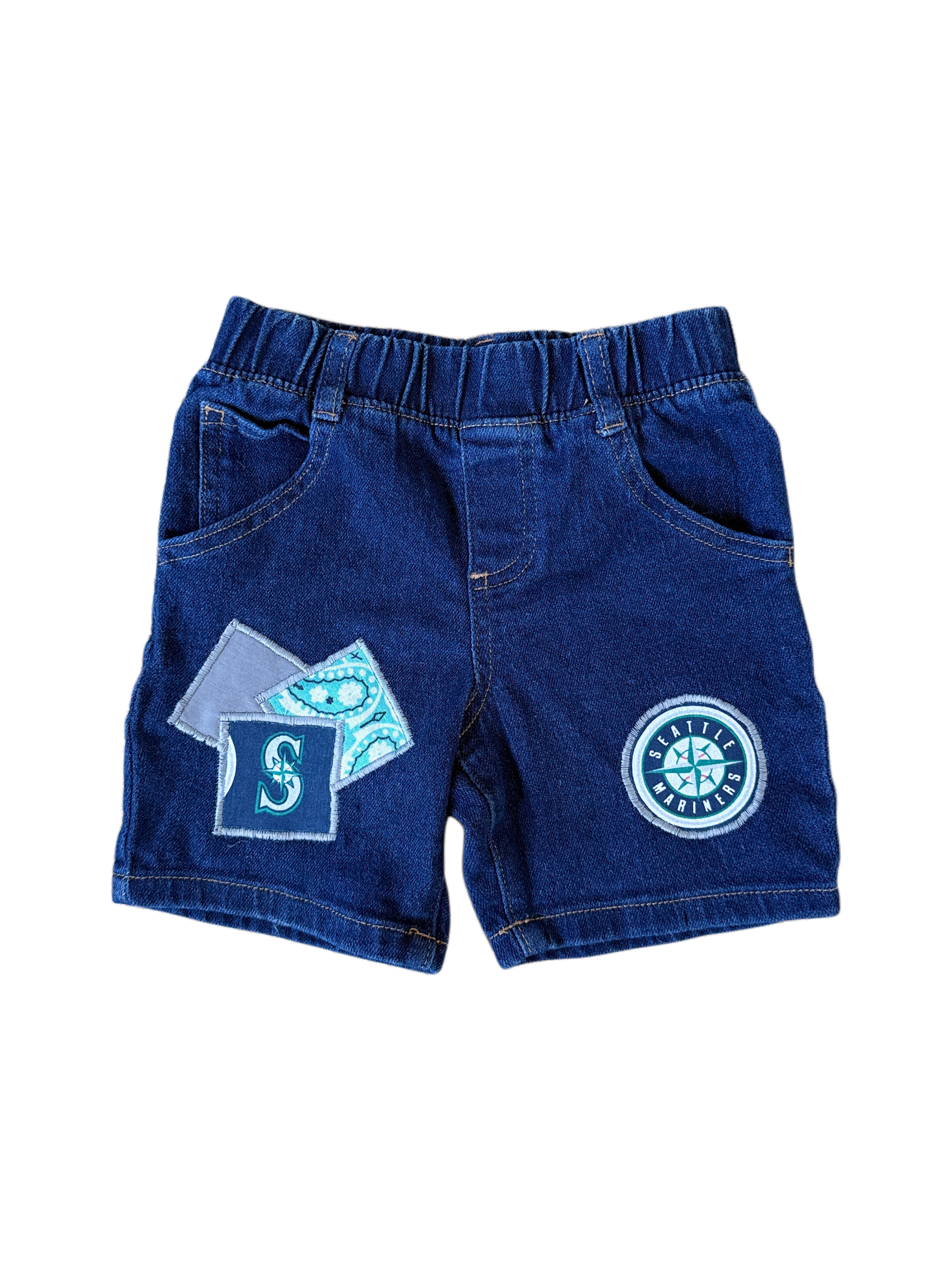 Seattle Patchwork Shorts - 3t