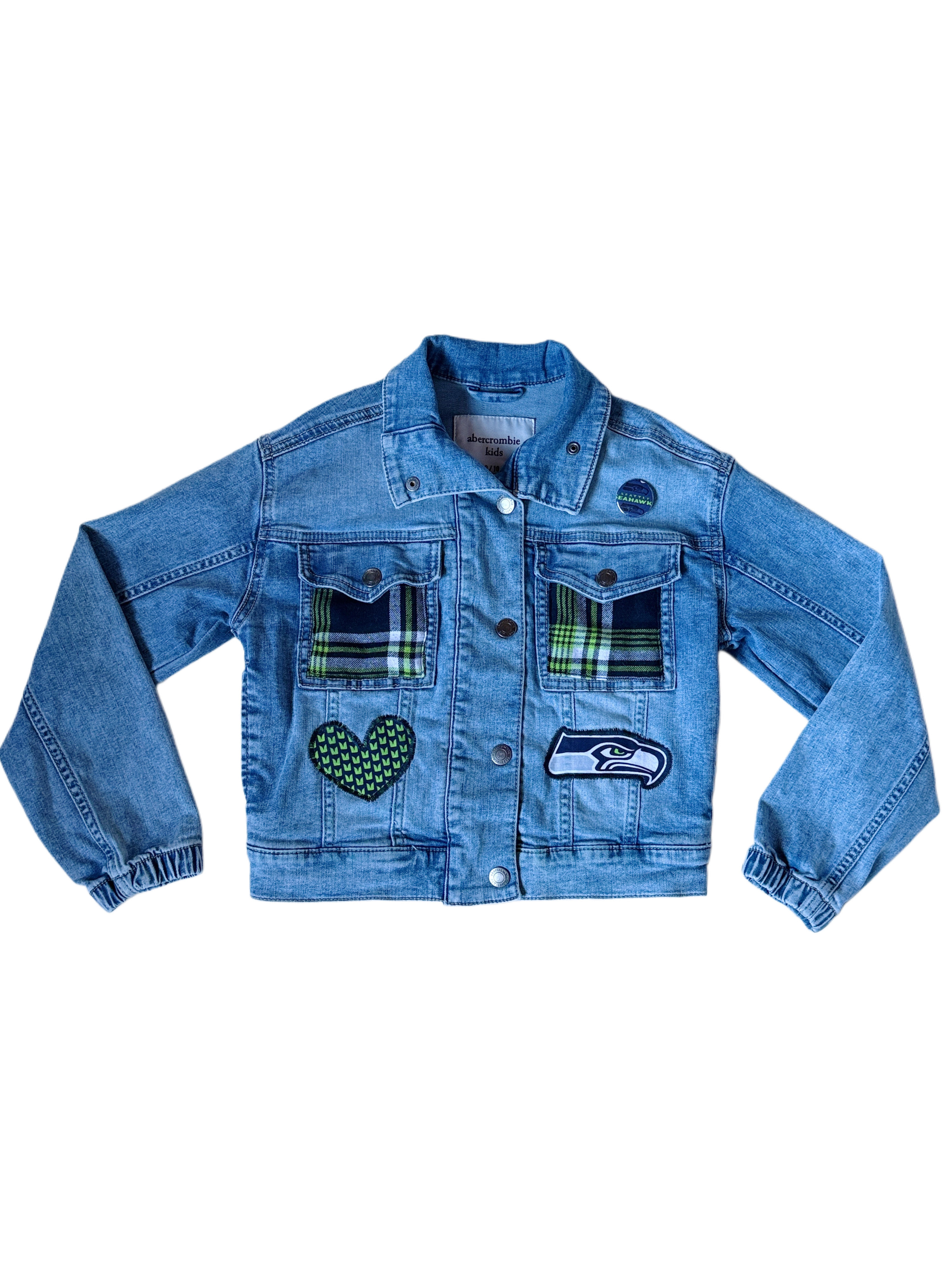 Patchwork Denim Jacket - Girls 9/10