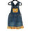 Thumbnail: Route 66 Overall Dress & Beret Set - 4t