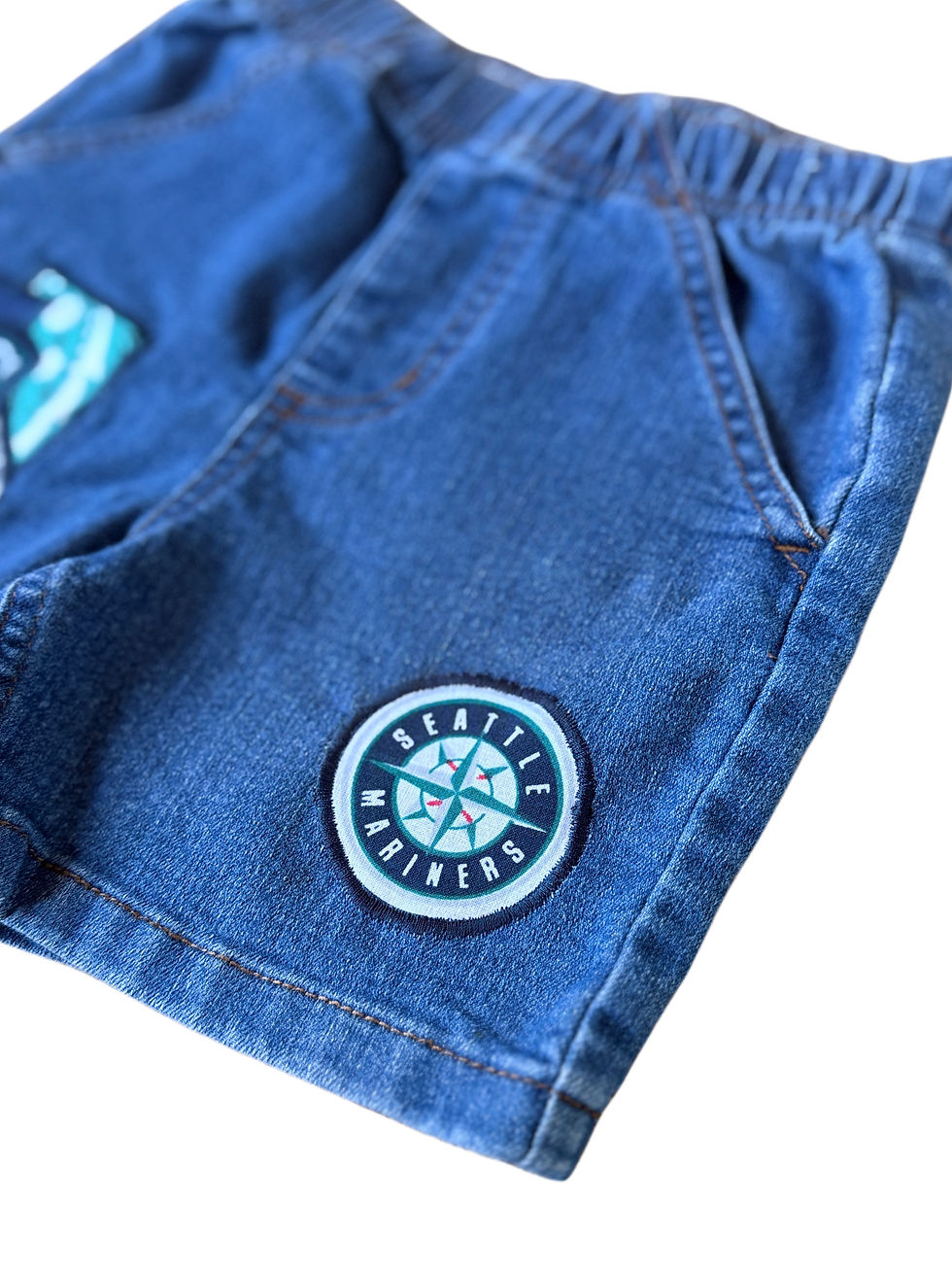 Thumbnail: Seattle Carhartt Patchwork Shorts - 3t