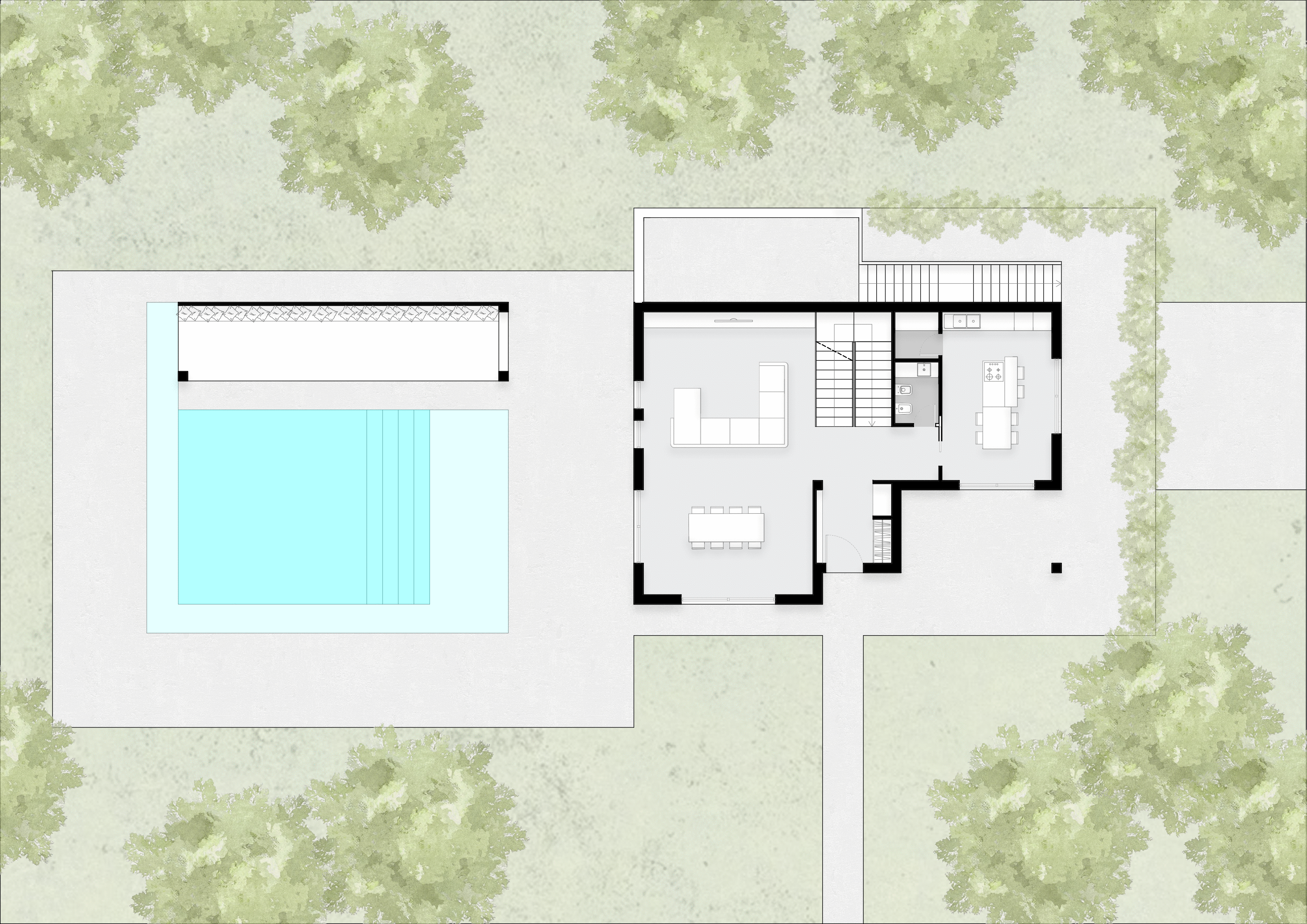 planimetria progetto piano terra
