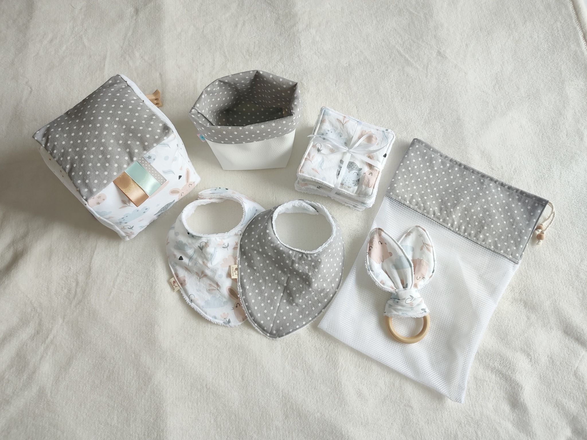 Box de Naissance Lapin et Hiboux