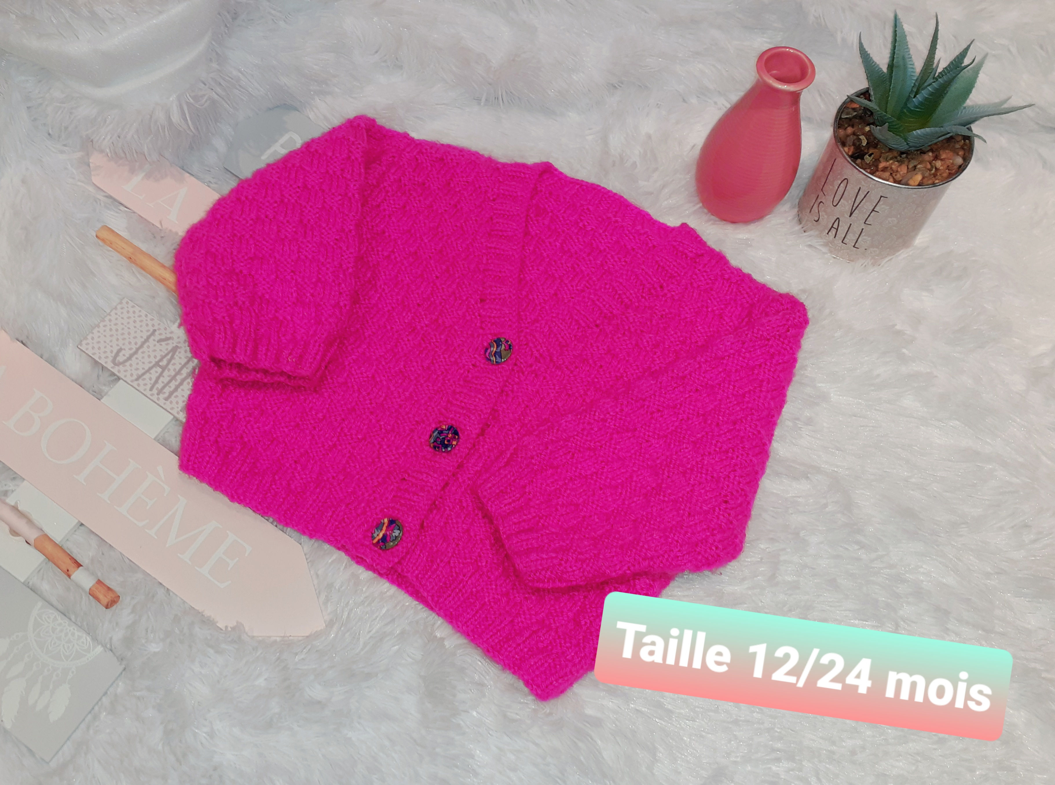 Gilet Magenta