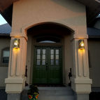 Custom Cut Lighting, Hand crafted lighting for interior and exterior wall scone