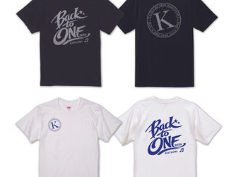 「Back to ONE」ロゴTシャツ通販のお知らせ