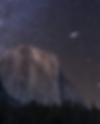 Andromeda Galaxy from El Capitan in Yosemite Valley, Calif.