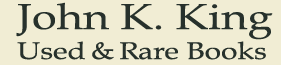 John K. King Used & Rare Books logo on a cream background, with Established 1965 in small italic text.