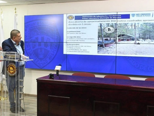 Mueren cuatro funcionarios en accidente tras operativo contra narcolaboratorios en Chihuahua