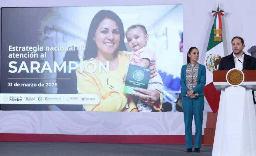 Sarampión a la baja: Gobierno de México destaca 17.2 millones de vacunas aplicadas en siete semanas