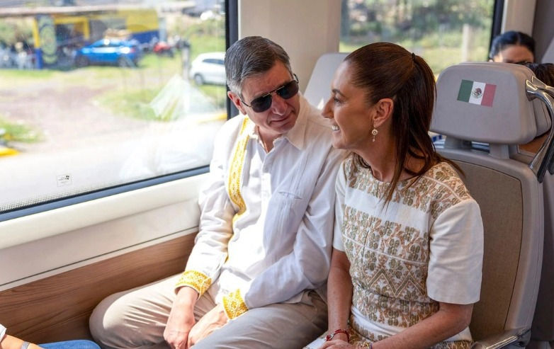 Sheinbaum celebra inauguración del Tren al AIFA: “¡Misión cumplida!”