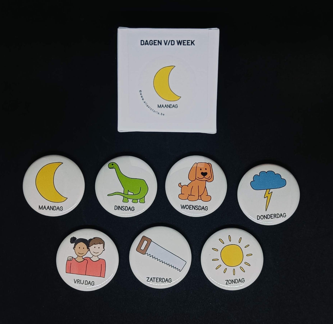 Doosje Dagen van de week