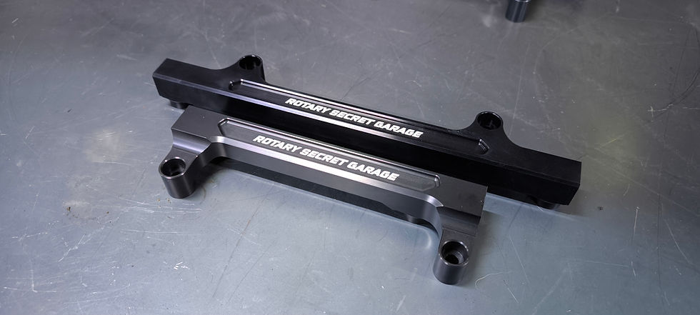 Thumbnail: 20B 3-Rotor Billet Fuel Rails