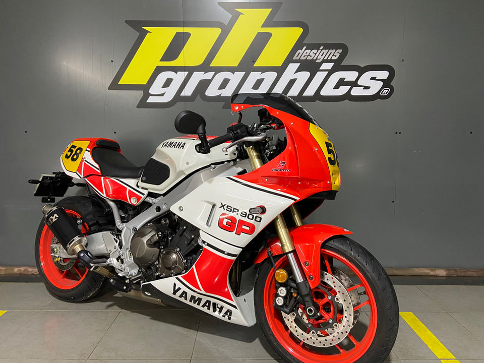 Yamaha XSR 900 GP_ Kit grafico_personalização_decoração