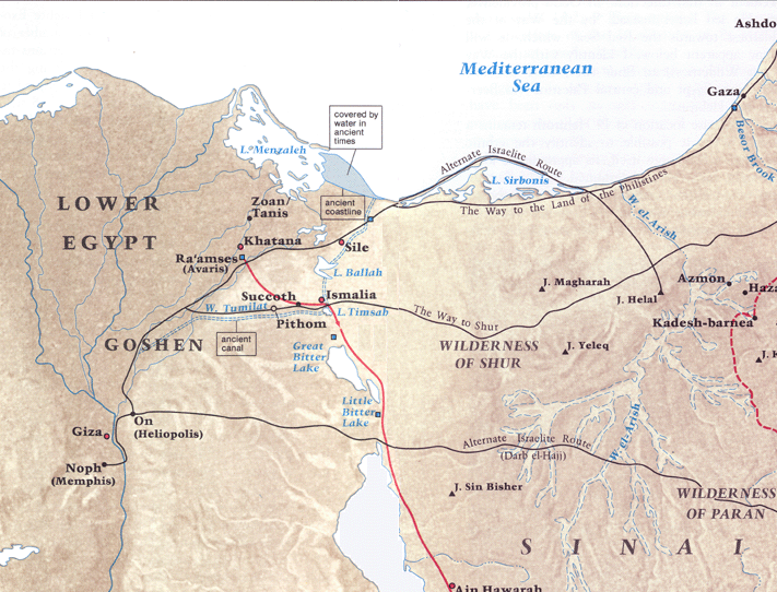 Goshen routes to wilderness