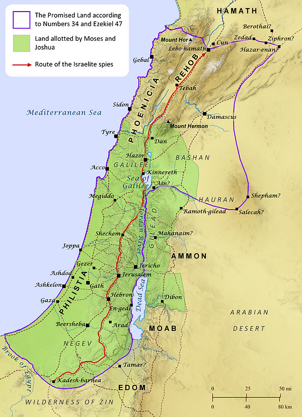 12 spies route map