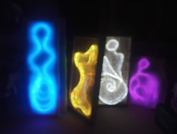 Alex Muen,  light art, light work, light art