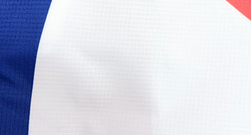 Ripstop fabric blue and white and red