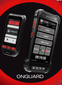 Biometric scanner used for access control at Lyon Security Cape Town