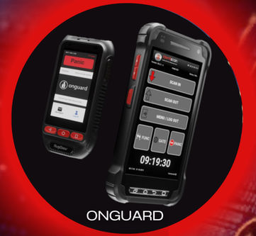 Biometric scanner used for access control at Lyon Security Cape Town