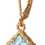 Thumbnail: 18K Blue Topaz Earrings