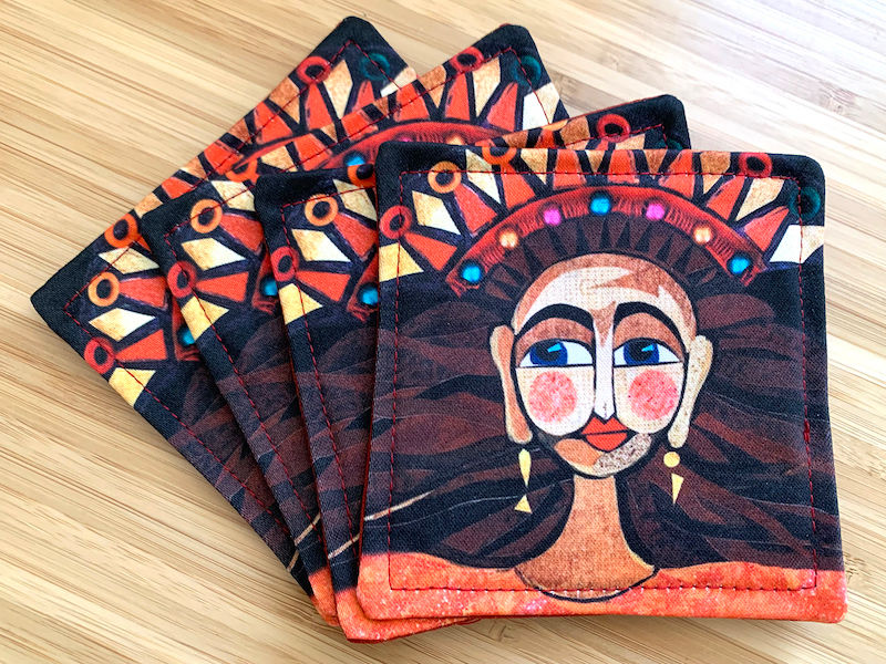 Thumbnail: Coasters - Portraits by Sandy Moore