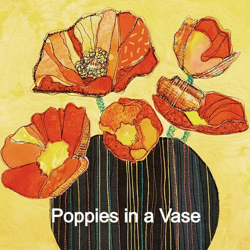 Thumbnail: Potholders - Poppies by Sandy Moore
