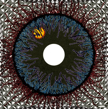 Wandering Eye-20 x 20-Pen and Ink