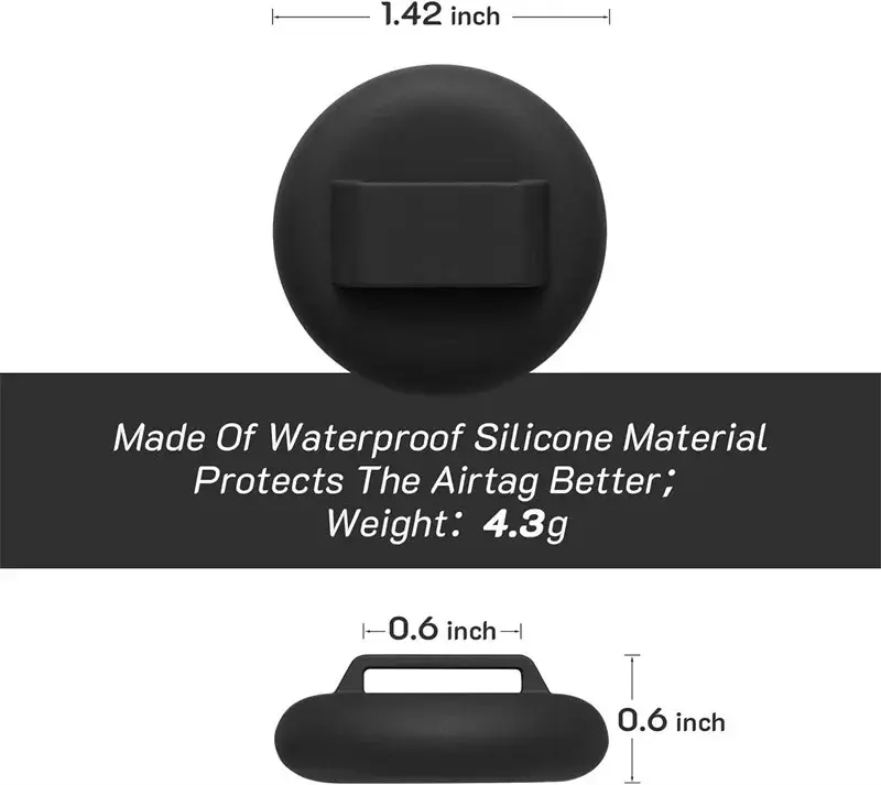 Miniatura: Coleira para Gatos Compatível com Apple Airtag com Sino e Fivela de Segurança 