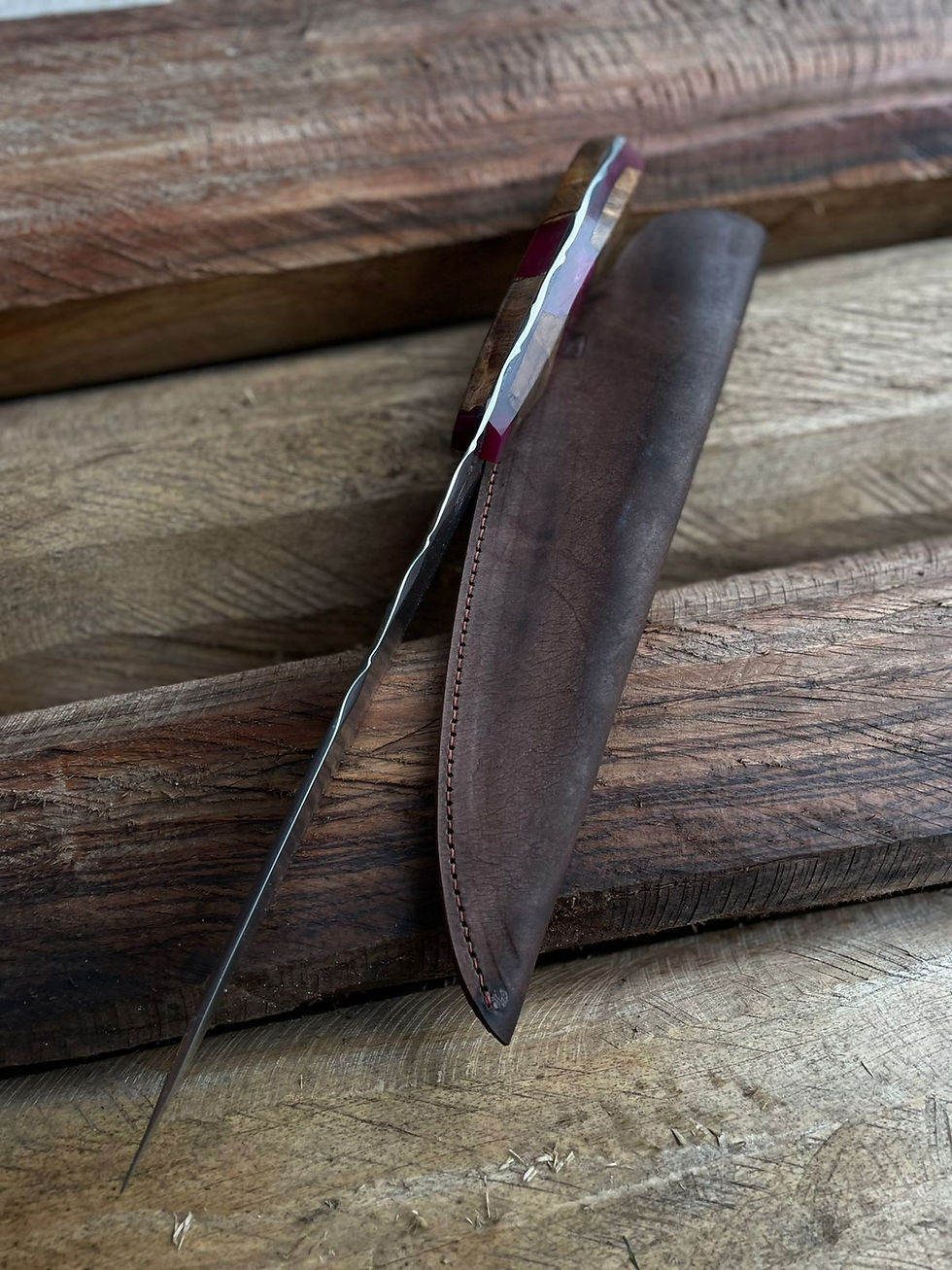 Miniatura: FACA CHURRASCO INOX 8,5"