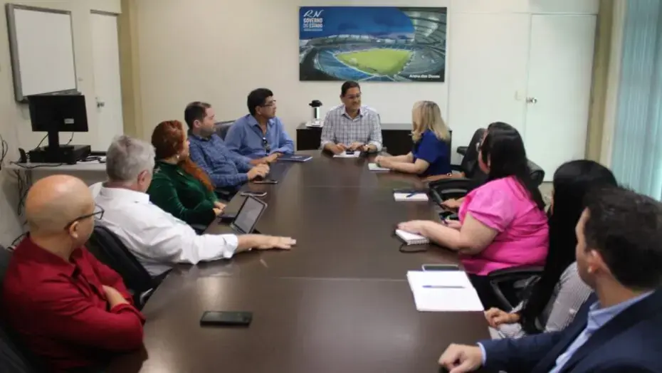 Entre os dias 31 de maio e 02 de junho, a equipe acreana participou de diversas reuniões junto aos gestores da Secretaria da Administração do Rio Grande do Norte (Sead) - Foto: Vini Leão