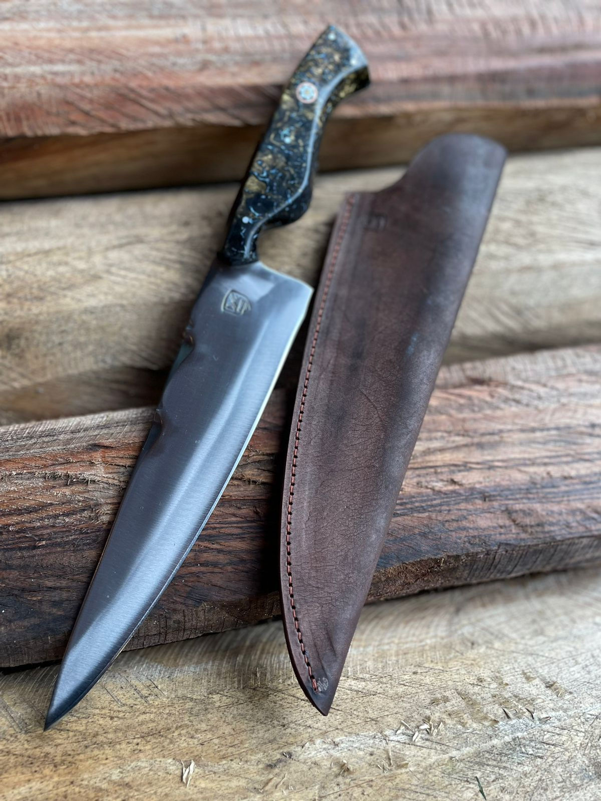 FACA CHURRASCO INOX 8,5"