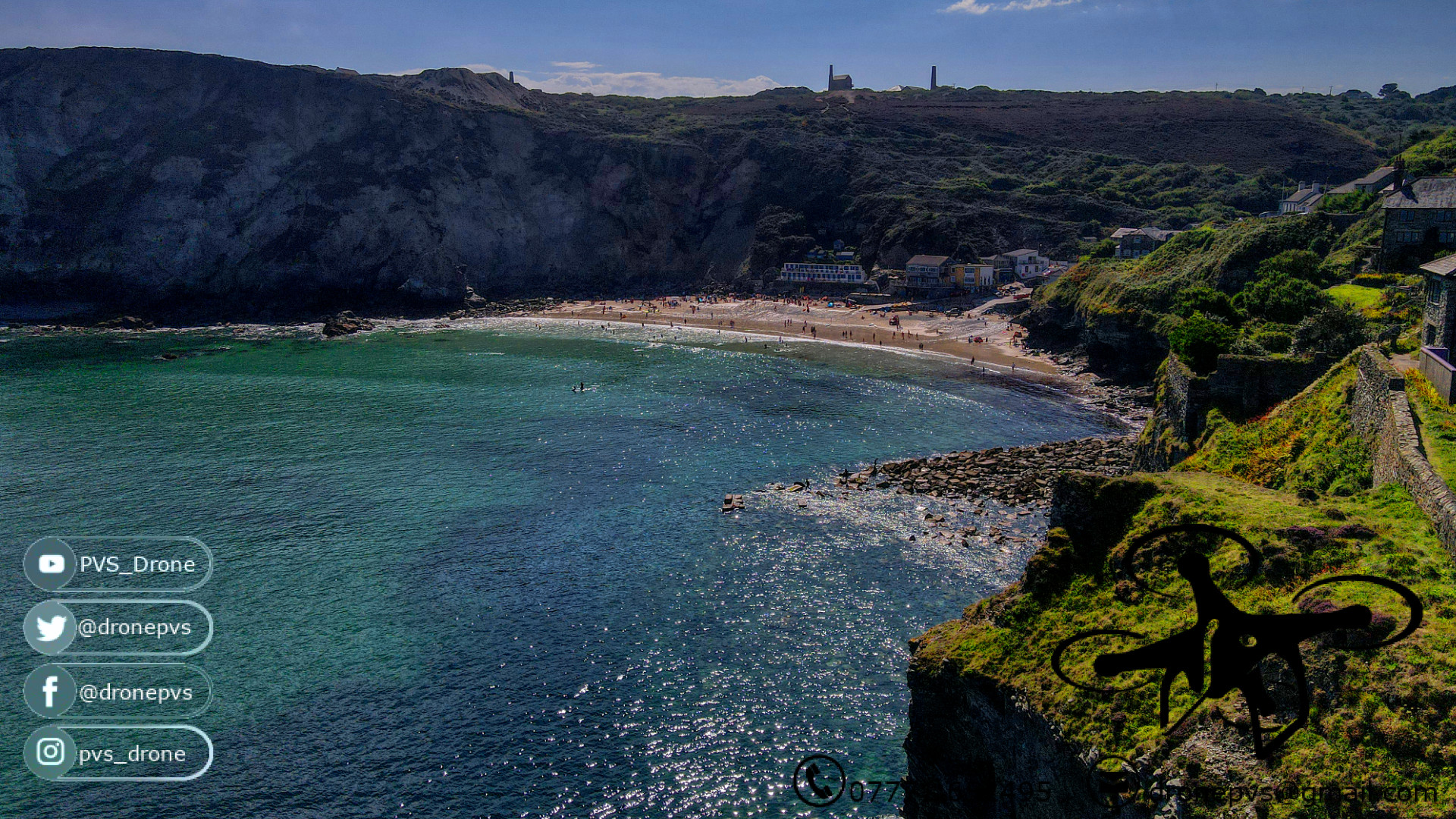 Trevaunance Cove, St Agnes, Cornwall