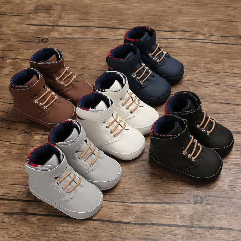 High-Top Soft Sole Baby Toddler Fashion Shoes