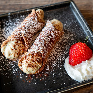 Fresh made Sicilian Cannoli