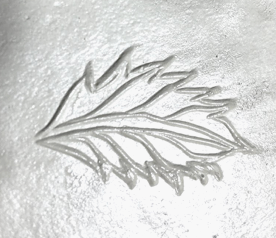 Printed Small Leaf