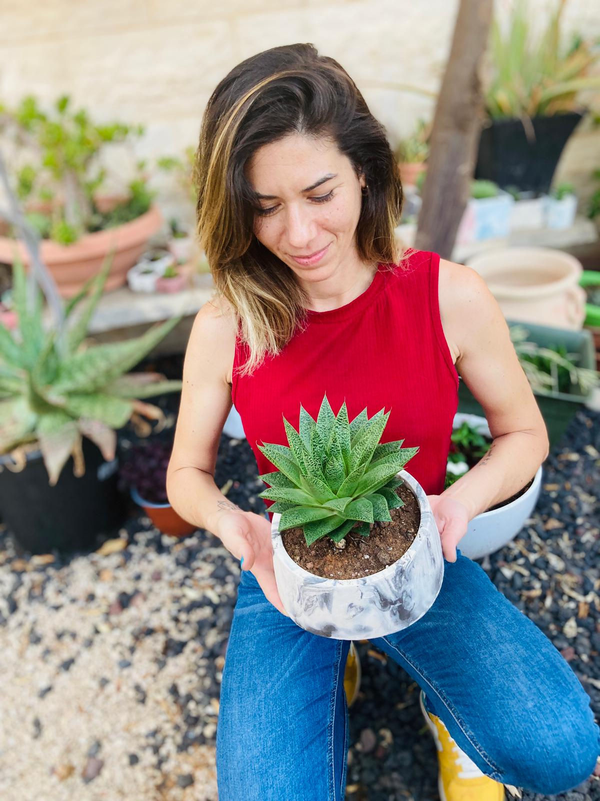 Koncrita | עציץ מעוצב מבטון