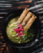 FLAUTAS AHOGADAS // FLOADED CRISPY TACOS