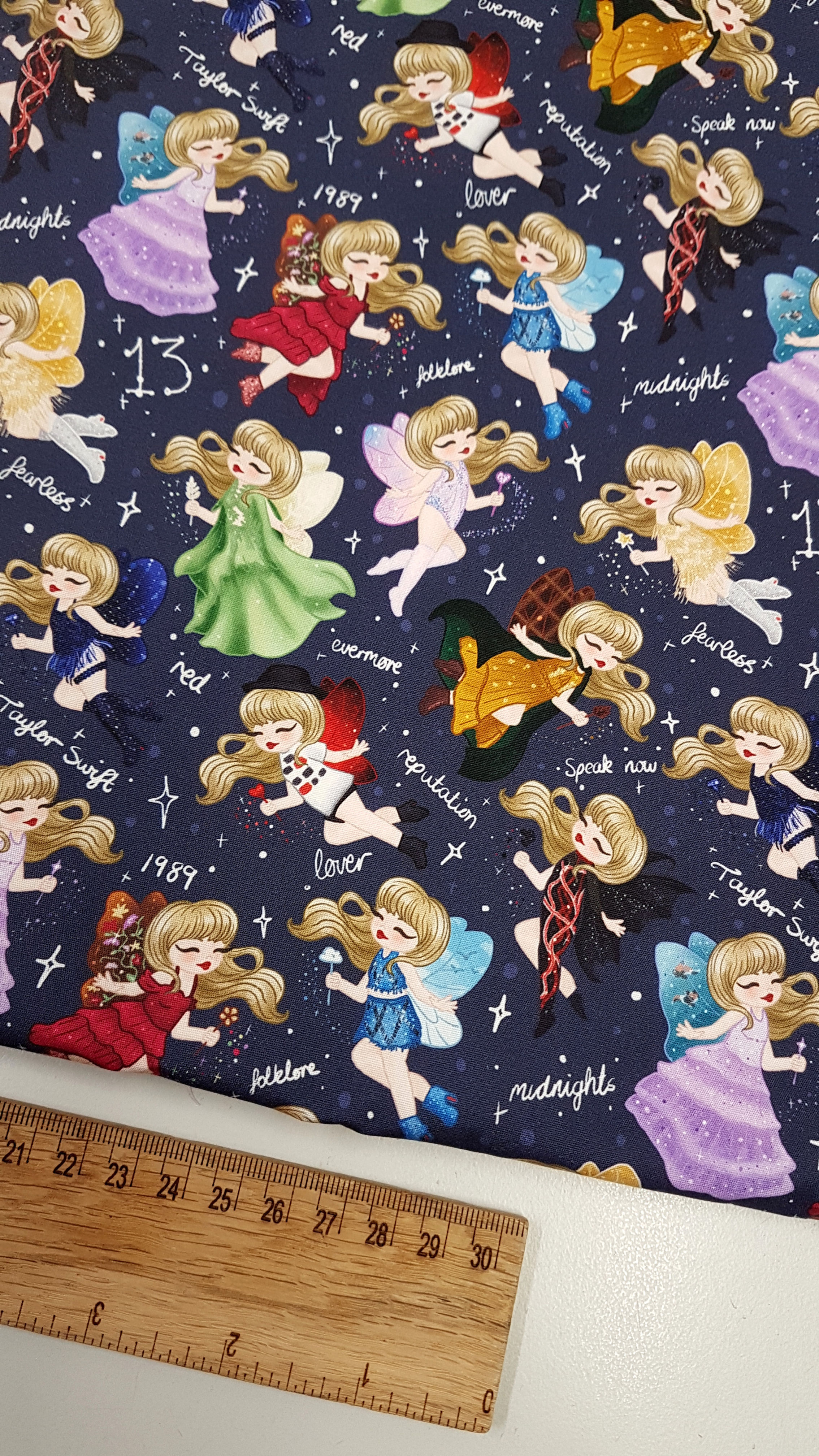 Era Fairies small 100% Cotton woven fabric