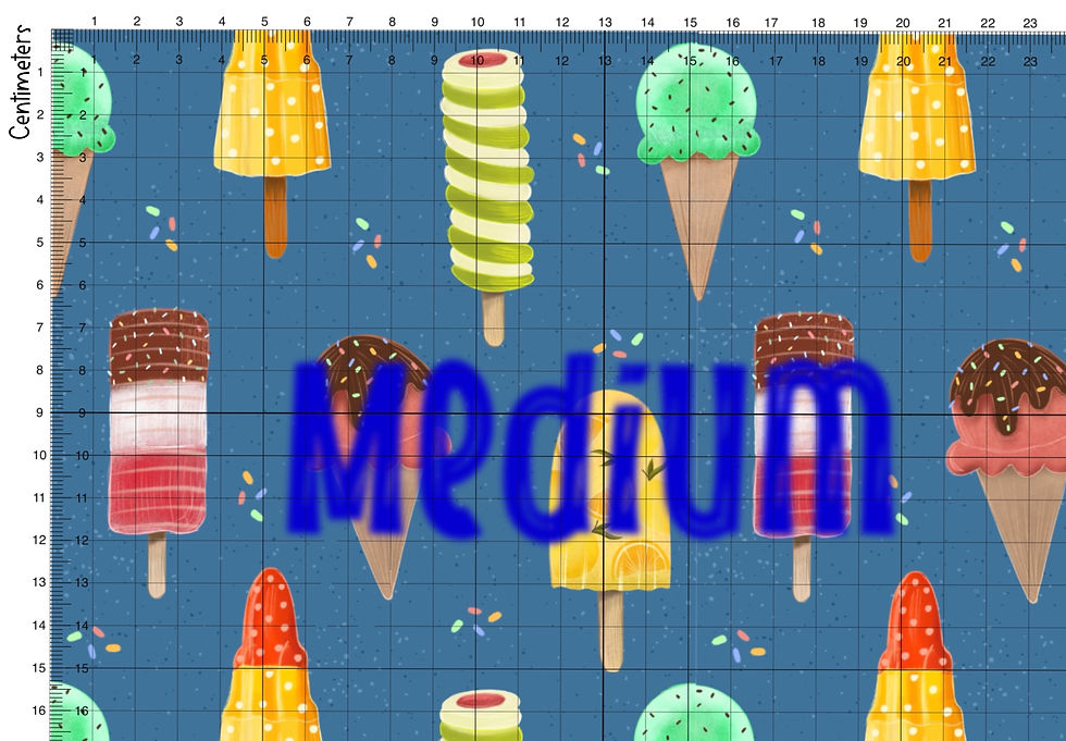 Miniature : Denim ice cream
