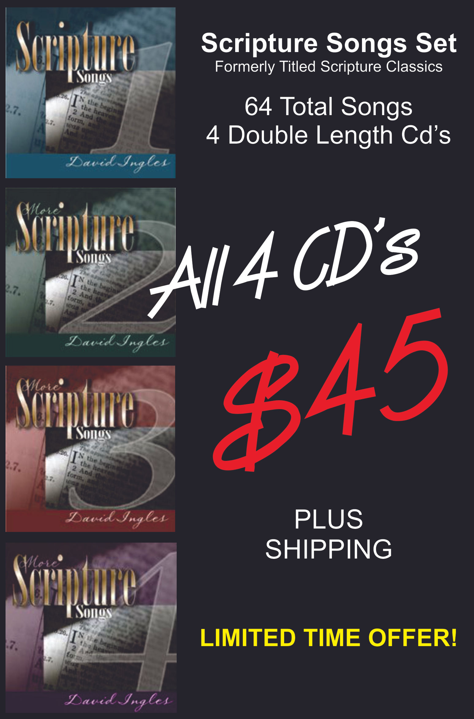 Scripture Songs CD Collection - SET